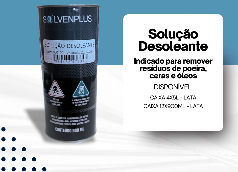 Solução Desengraxante Solvenplus