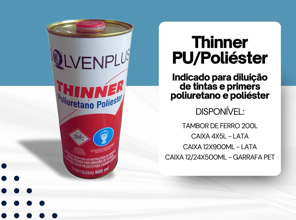 Thinner Poliéster Solvenplus